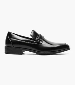 Stacy Adams Aberdeen Moc Toe Saddle Slip On