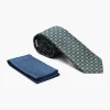 Stacy Adams Alan Skinny Tie & Hanky Set