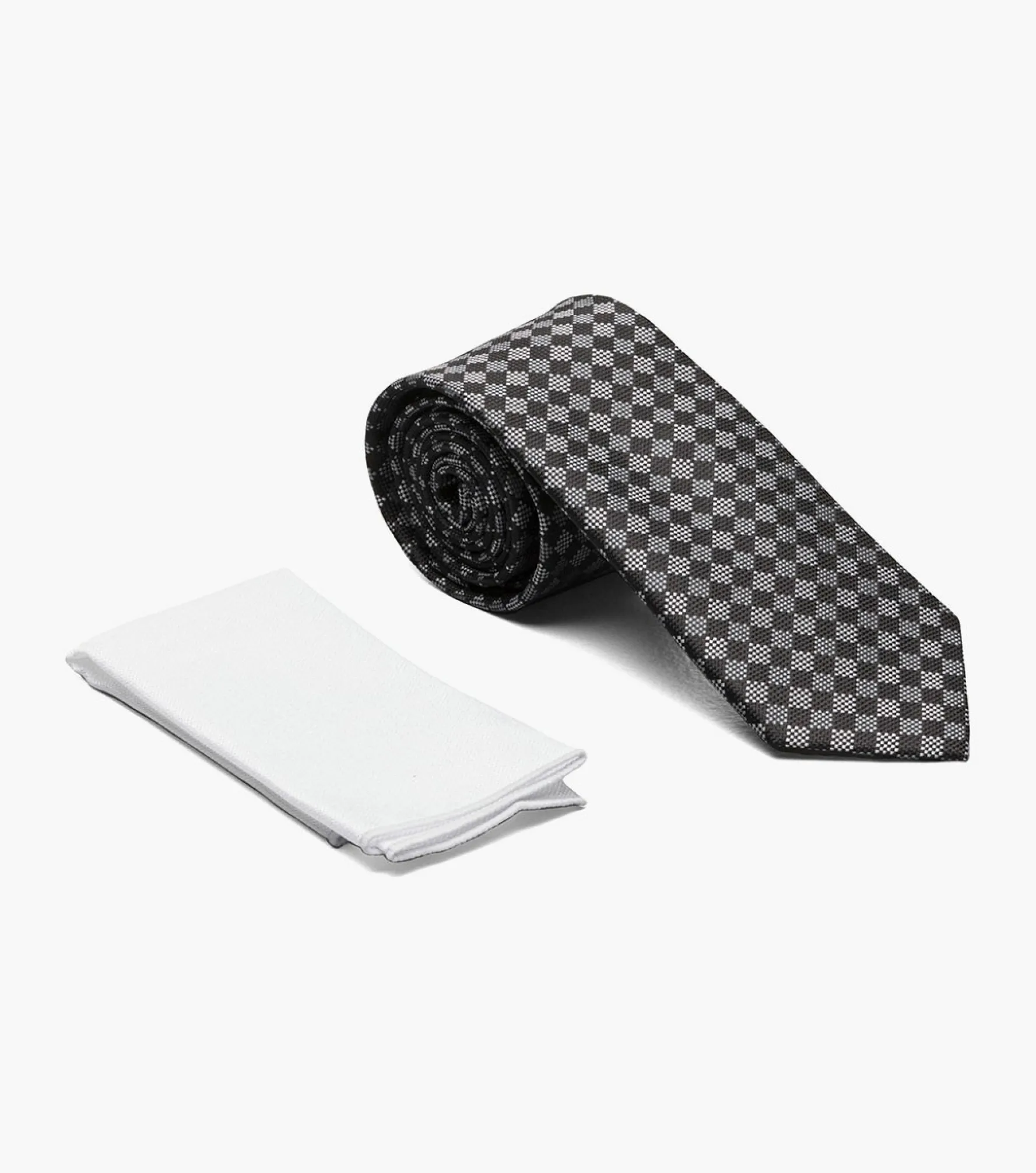 Stacy Adams Alan Skinny Tie & Hanky Set
