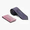 Stacy Adams Alan Skinny Tie & Hanky Set