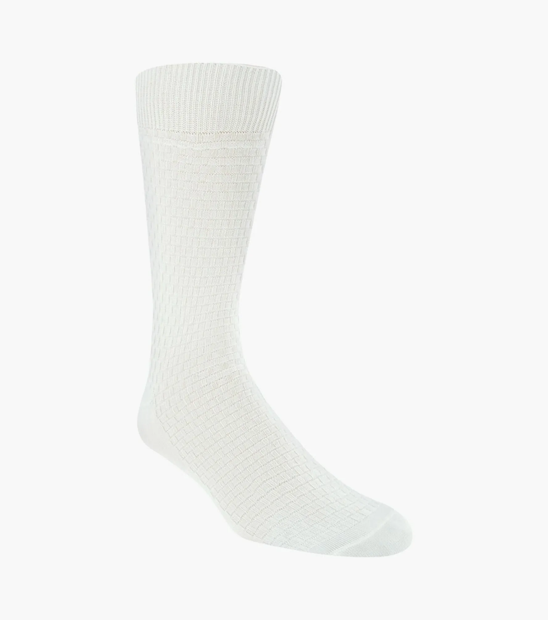 Stacy Adams Basket Weave Men\\'S Crew Dress Sock