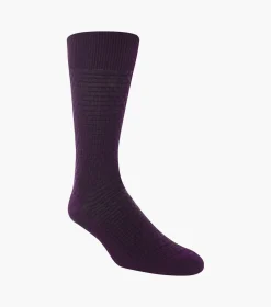 Stacy Adams Basket Weave Men\\'S Crew Dress Sock