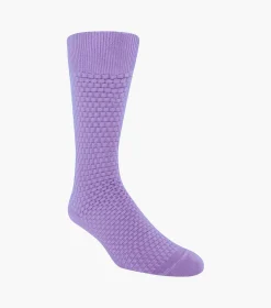 Stacy Adams Basket Weave Men\\'S Crew Dress Sock
