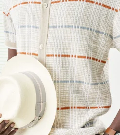 Stacy Adams Bennett Fedora Toyo Pinch Front Hat