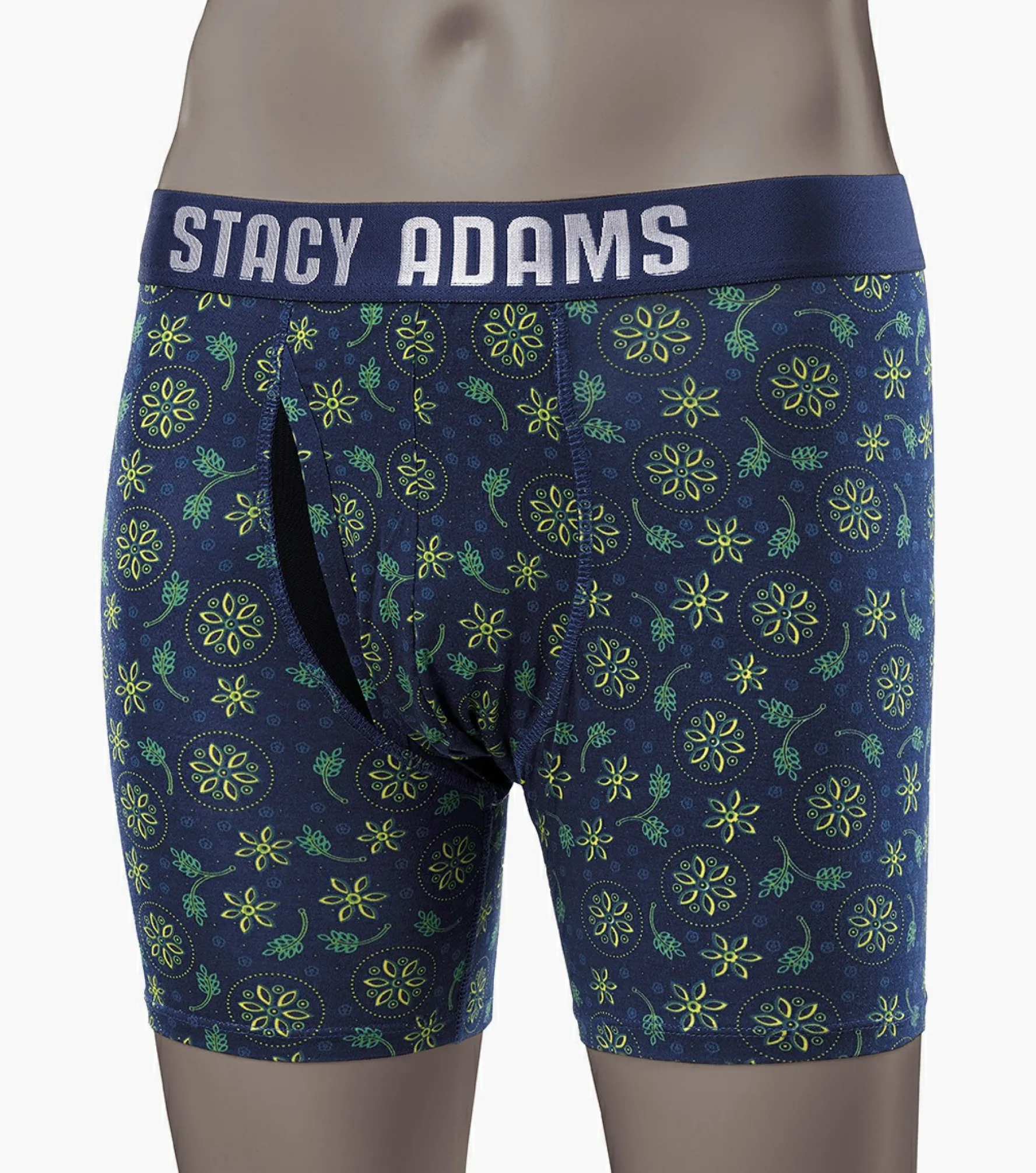 Stacy Adams Boxer Brief Performance Fabric