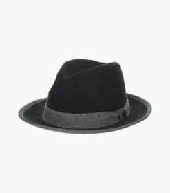 Stacy Adams Braunfels Fedora Suede Hat
