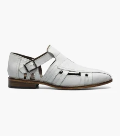 Stacy Adams Calvino Leather Sole City Sandal