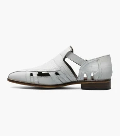 Stacy Adams Calvino Leather Sole City Sandal