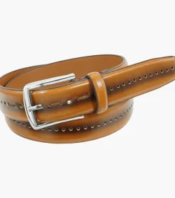 Stacy Adams Carnegie Perf Leather Belt