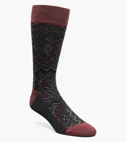 Stacy Adams Cool Lines Men\\'S Crew Dress Sock