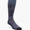 Stacy Adams Cool Lines Men\\'S Crew Dress Sock