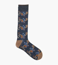 Stacy Adams Cool Paisley Men\\'S Crew Dress Sock