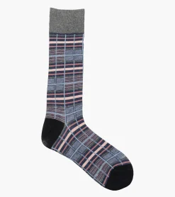 Stacy Adams Cool Plaid Men\\'S Crew Dress Socks