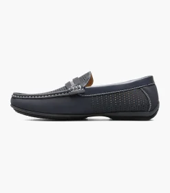 Stacy Adams Corby Moc Toe Saddle Slip On