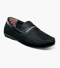 Stacy Adams Corby Moc Toe Saddle Slip On