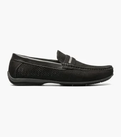 Stacy Adams Corby Moc Toe Saddle Slip On