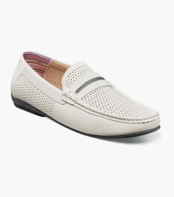 Stacy Adams Corby Moc Toe Saddle Slip On
