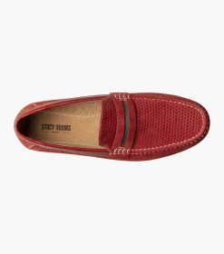 Stacy Adams Corby Moc Toe Saddle Slip On