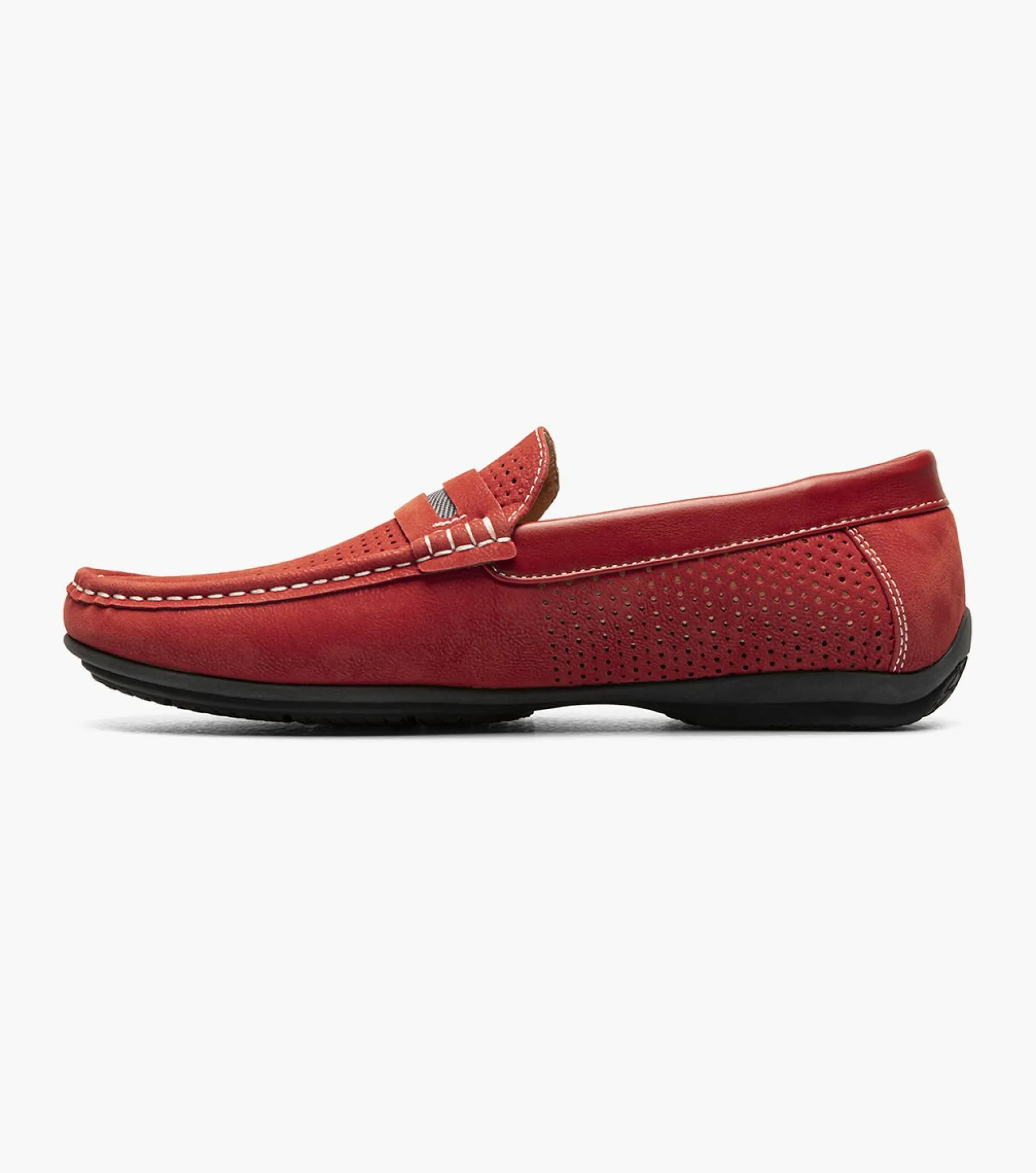 Stacy Adams Corby Moc Toe Saddle Slip On