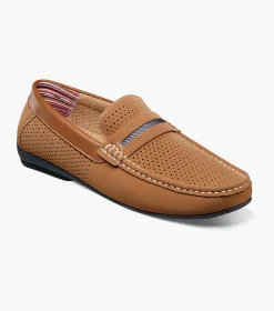 Stacy Adams Corby Moc Toe Saddle Slip On
