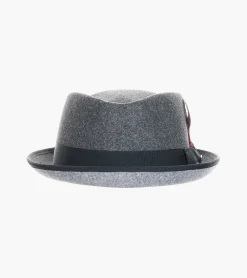 Stacy Adams Cranston Fedora Provatoknit Pinch Front Hat
