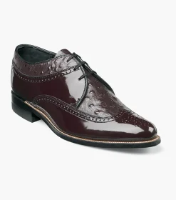 Stacy Adams Dayton Ostrich Wingtip Oxford