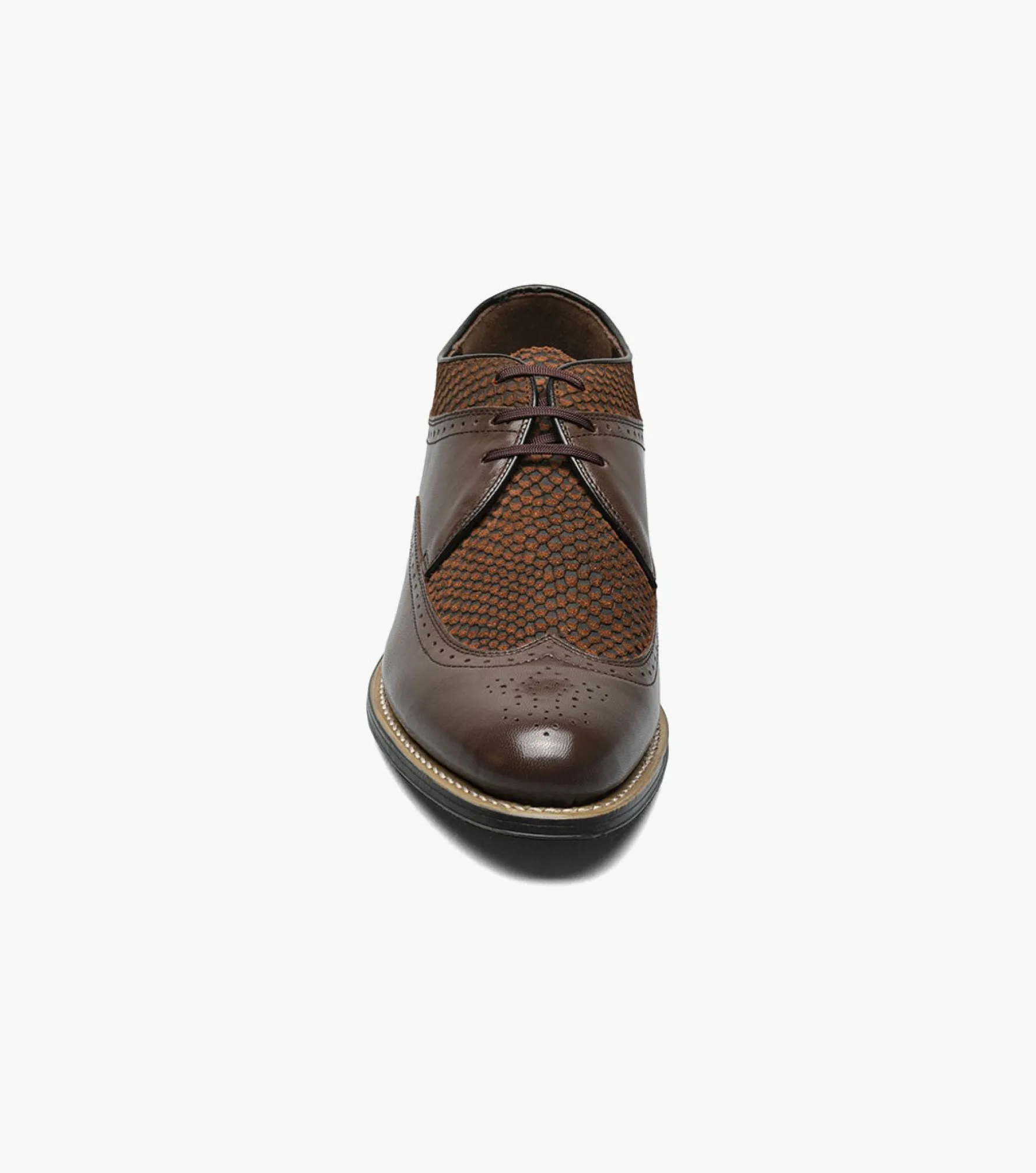 Stacy Adams Dayton Python Print Wingtip Oxford