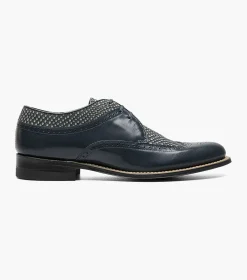 Stacy Adams Dayton Python Print Wingtip Oxford