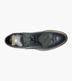 Stacy Adams Dayton Python Print Wingtip Oxford