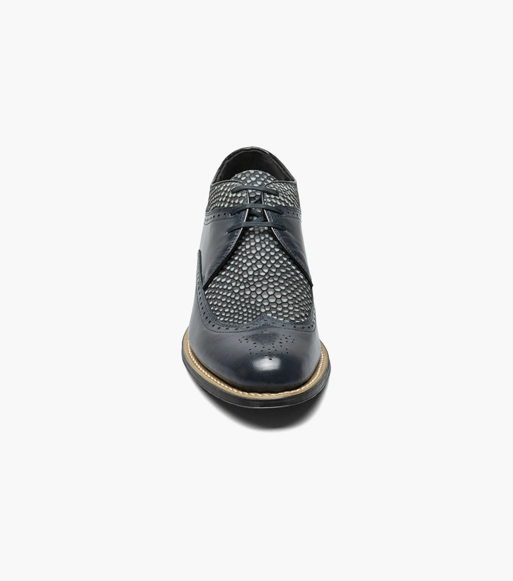 Stacy Adams Dayton Python Print Wingtip Oxford