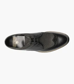 Stacy Adams Dayton Python Print Wingtip Oxford