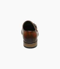 Stacy Adams Desmond Cap Toe Monk Strap
