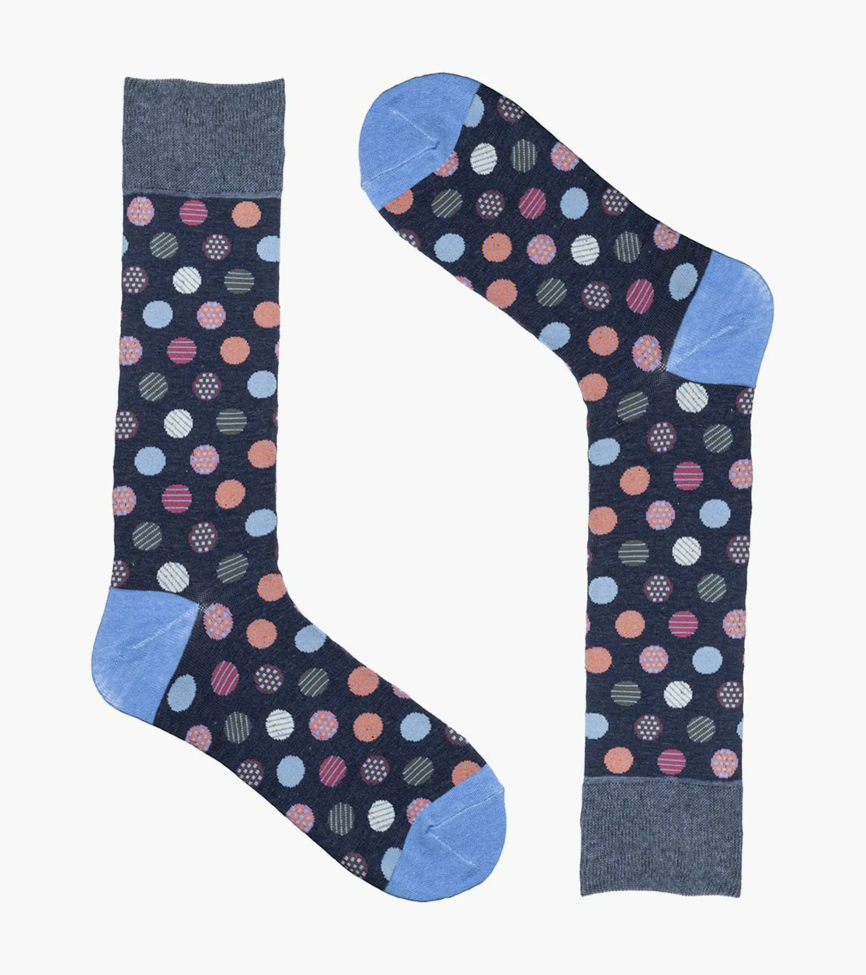 Stacy Adams Dots Men\\'S Crew Dress Sock