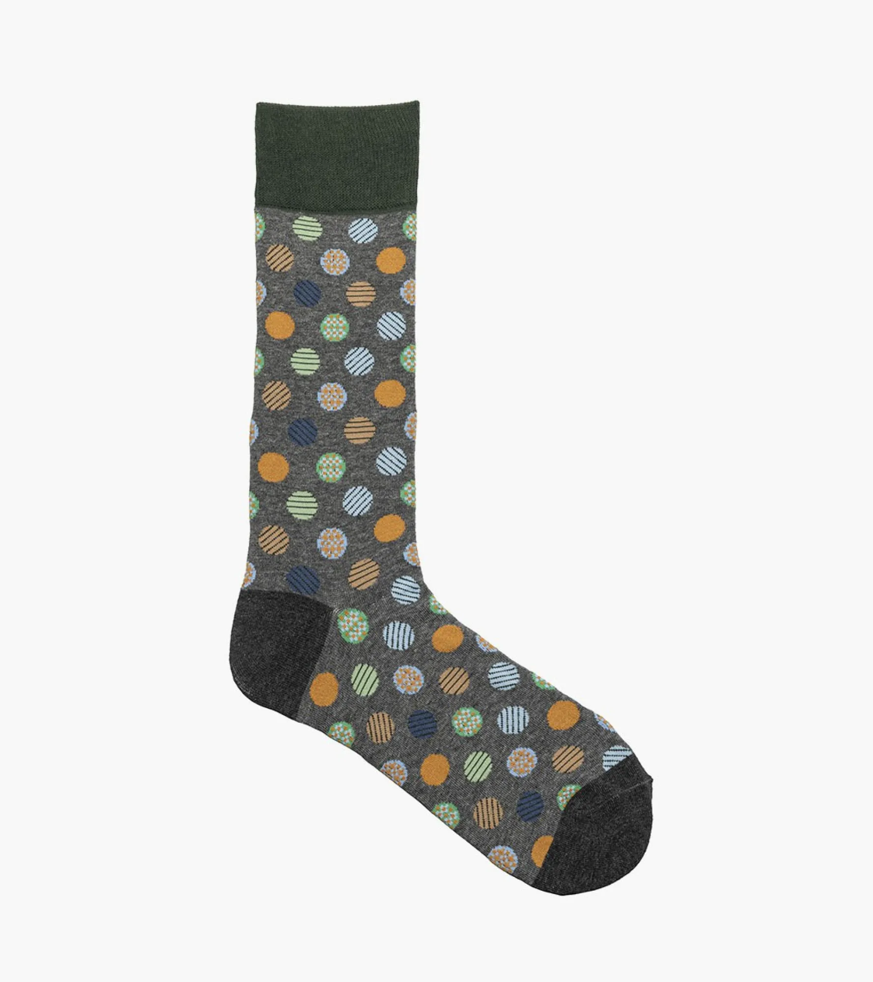 Stacy Adams Dots Men\\'S Crew Dress Sock