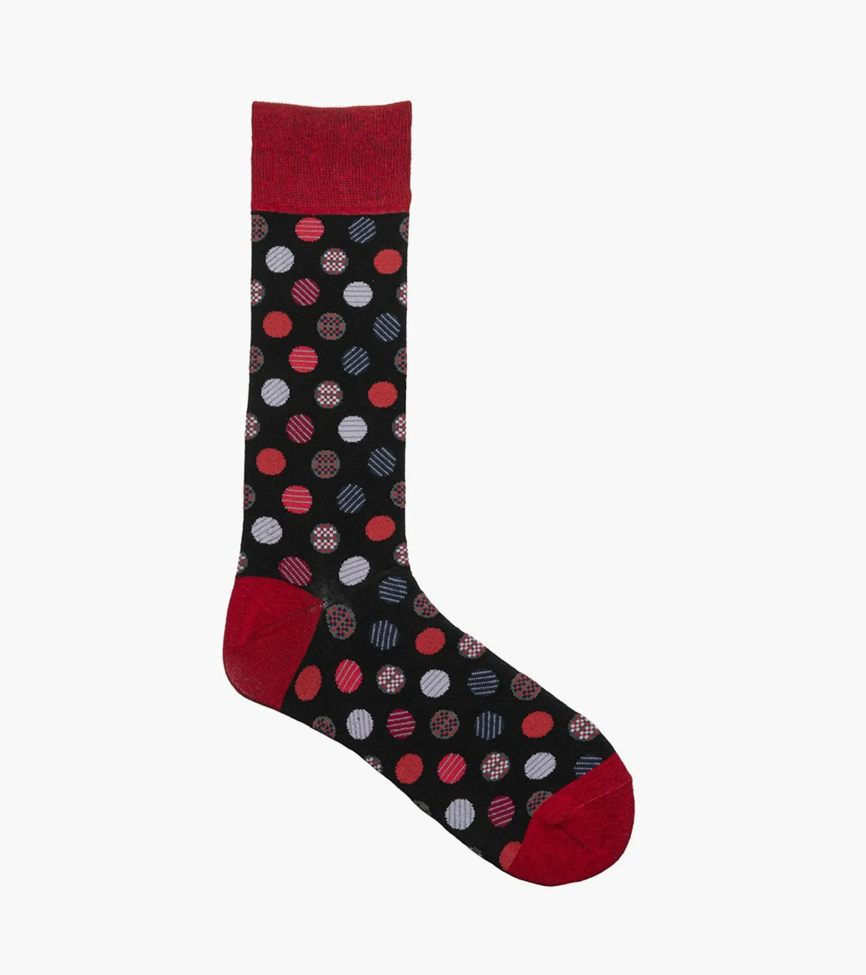 Stacy Adams Dots Men\\'S Crew Dress Sock