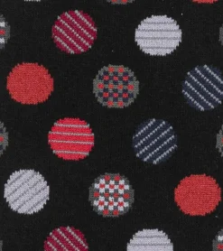 Stacy Adams Dots Men\\'S Crew Dress Sock