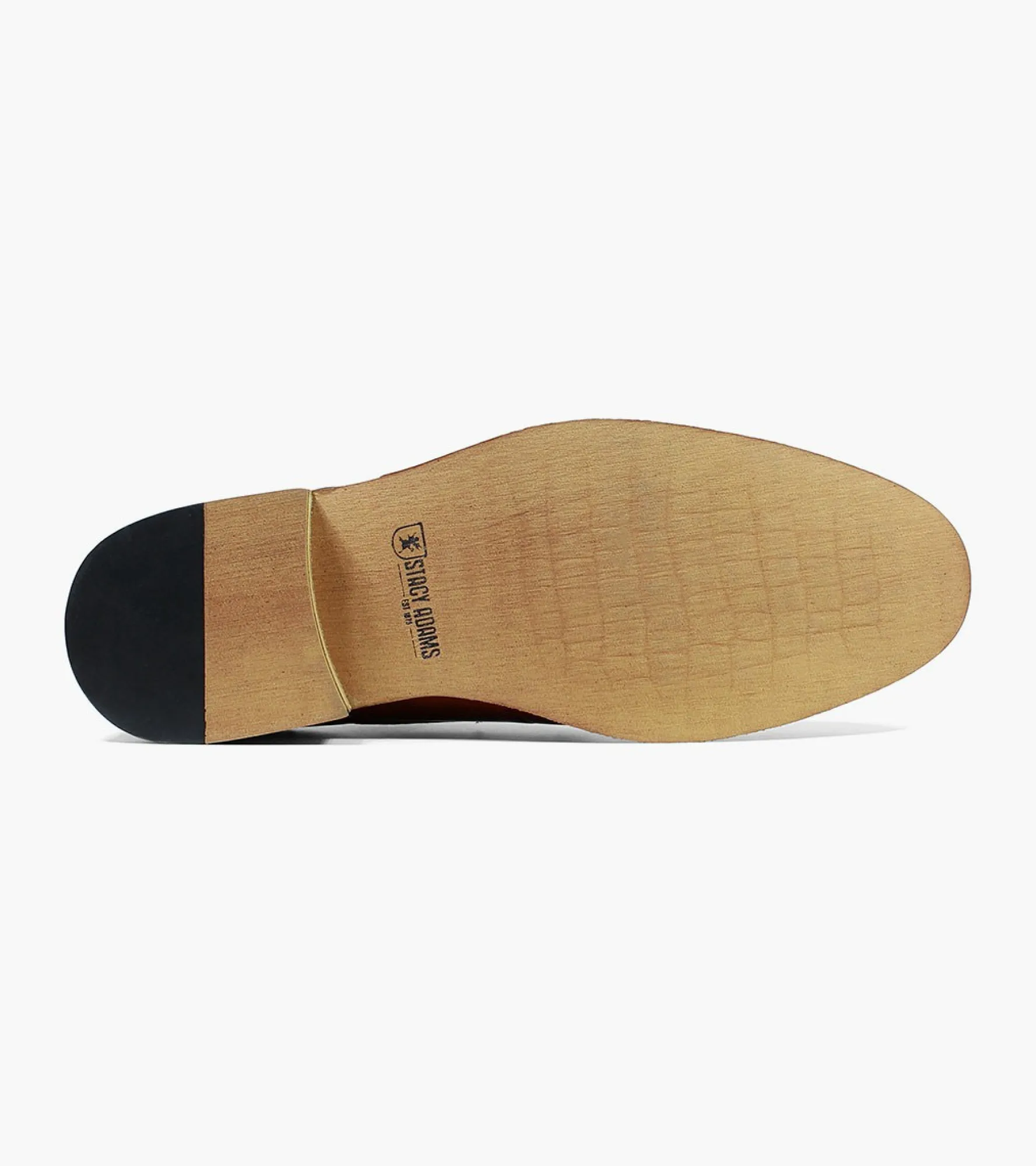 Stacy Adams Duncan Cap Toe Monk Strap