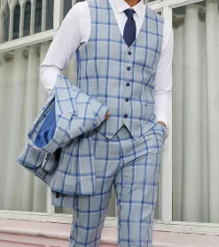 Stacy Adams Farrell 3 Piece Vested Suit