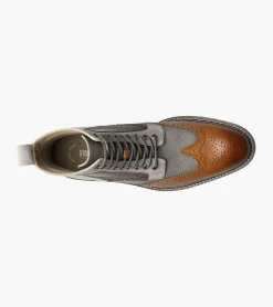 Stacy Adams Finnegan Wingtip Lace Up Boot
