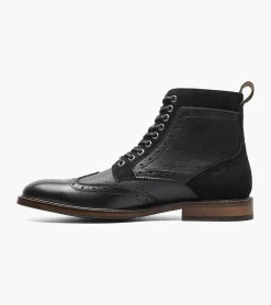 Stacy Adams Finnegan Wingtip Lace Up Boot