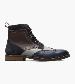 Stacy Adams Finnegan Wingtip Lace Up Boot