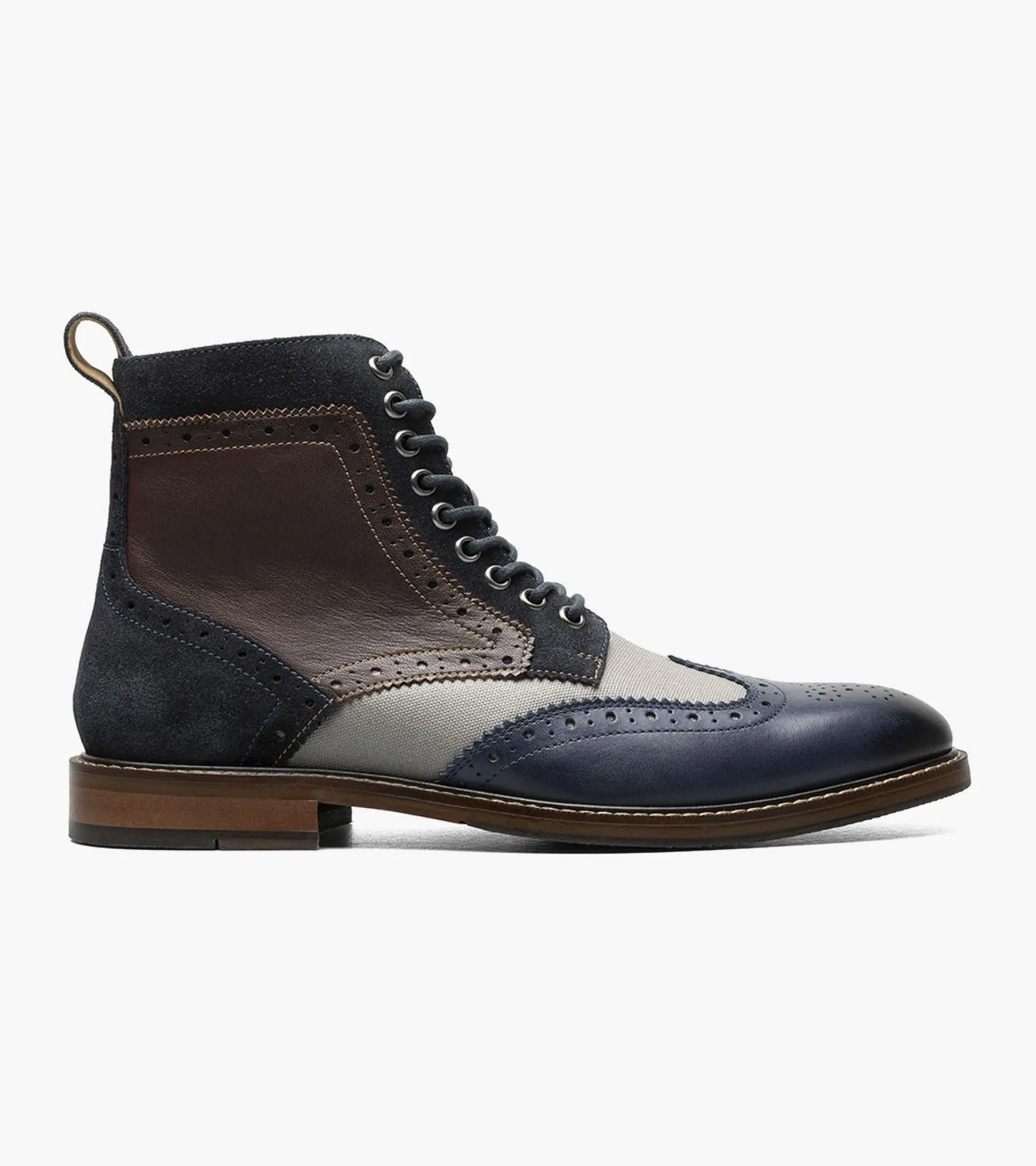 Stacy Adams Finnegan Wingtip Lace Up Boot