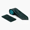 Stacy Adams Formal Teal Tie & Hanky Set