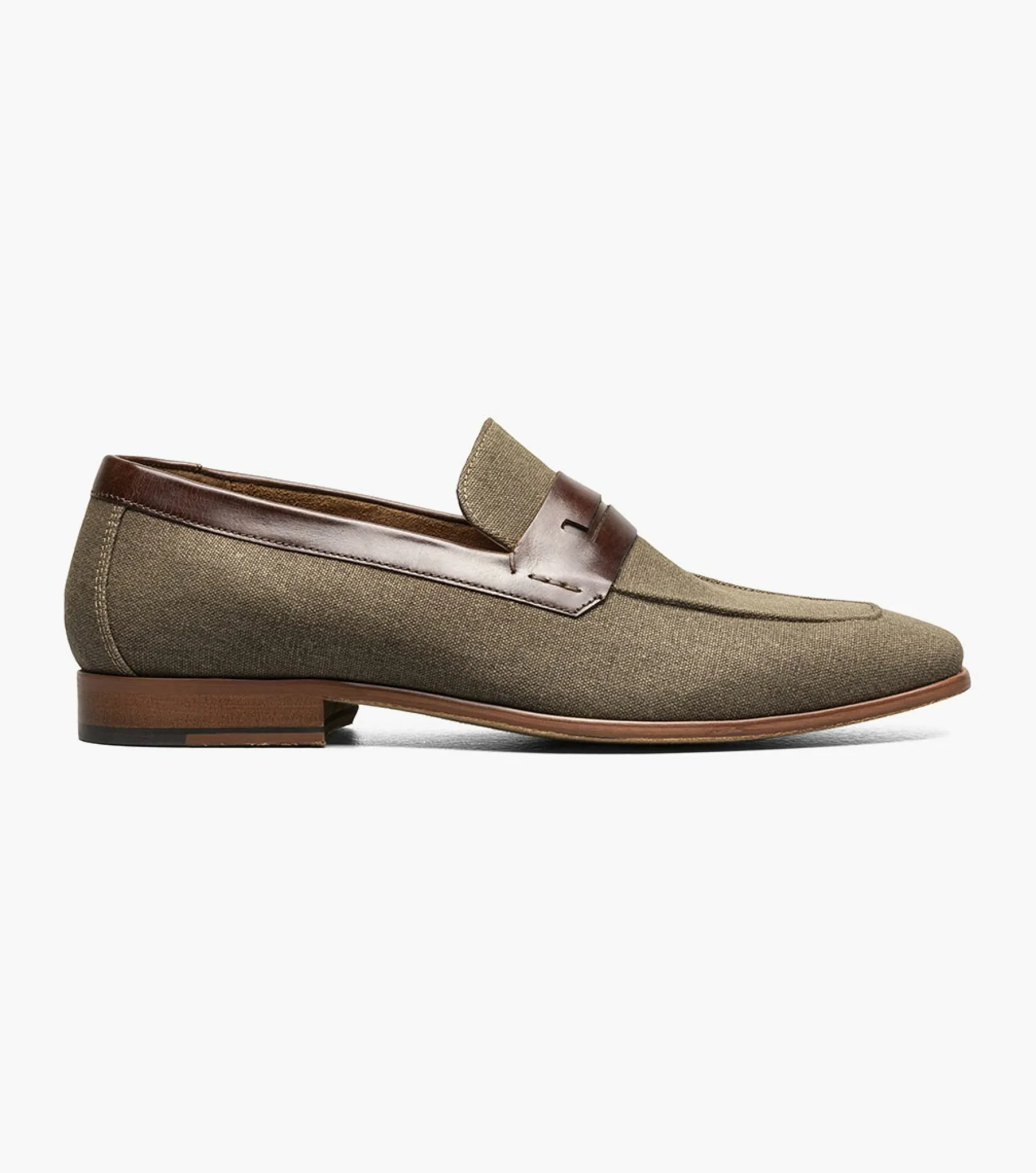 Stacy Adams Gill Moc Toe Saddle Slip On