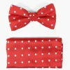 Stacy Adams Giroux Bow Tie & Hanky Set