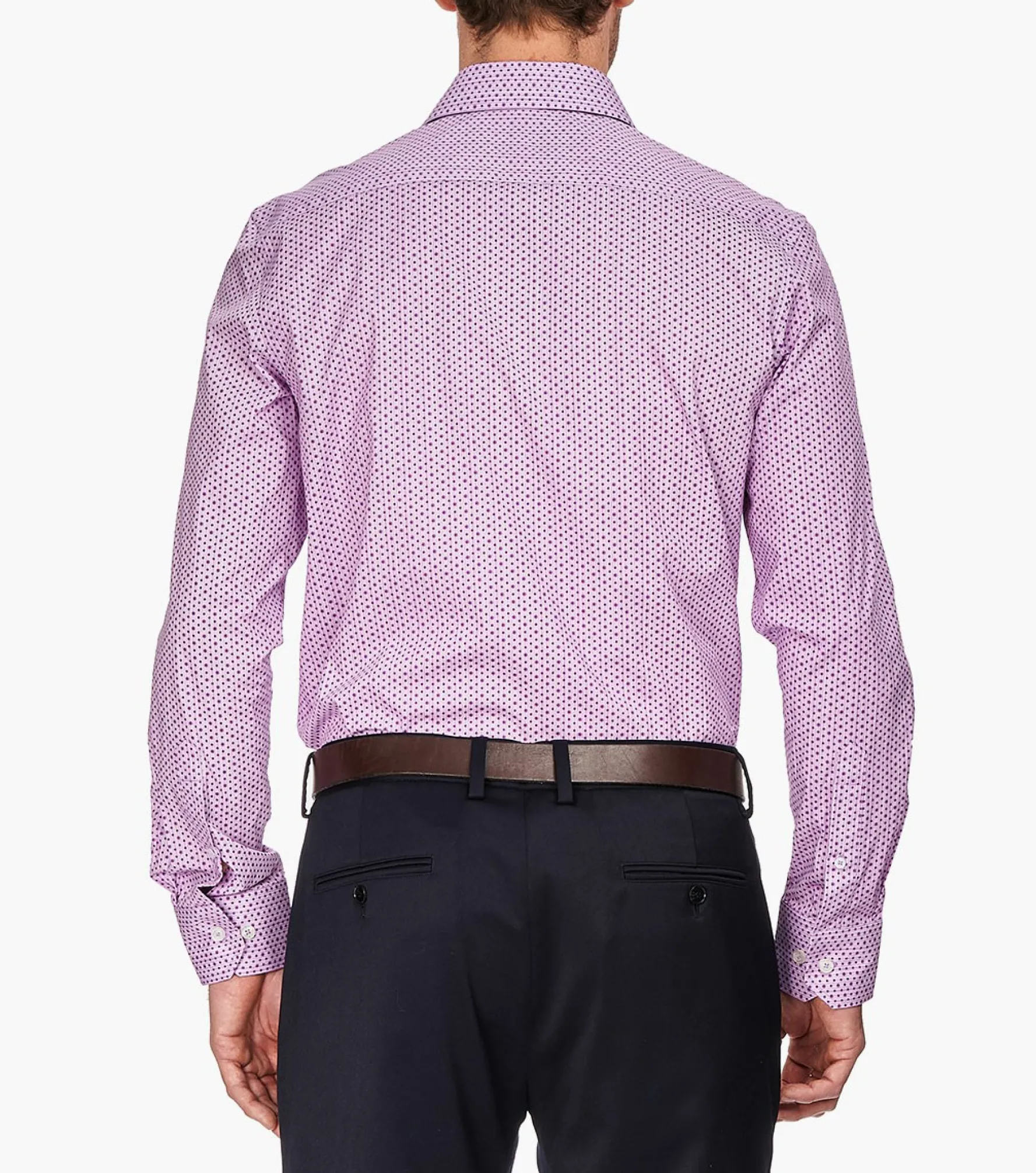 Stacy Adams Grantham Dress Shirt Spread Collar