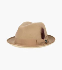 Stacy Adams Gt Fedora Provatoknit Pinch Front Hat