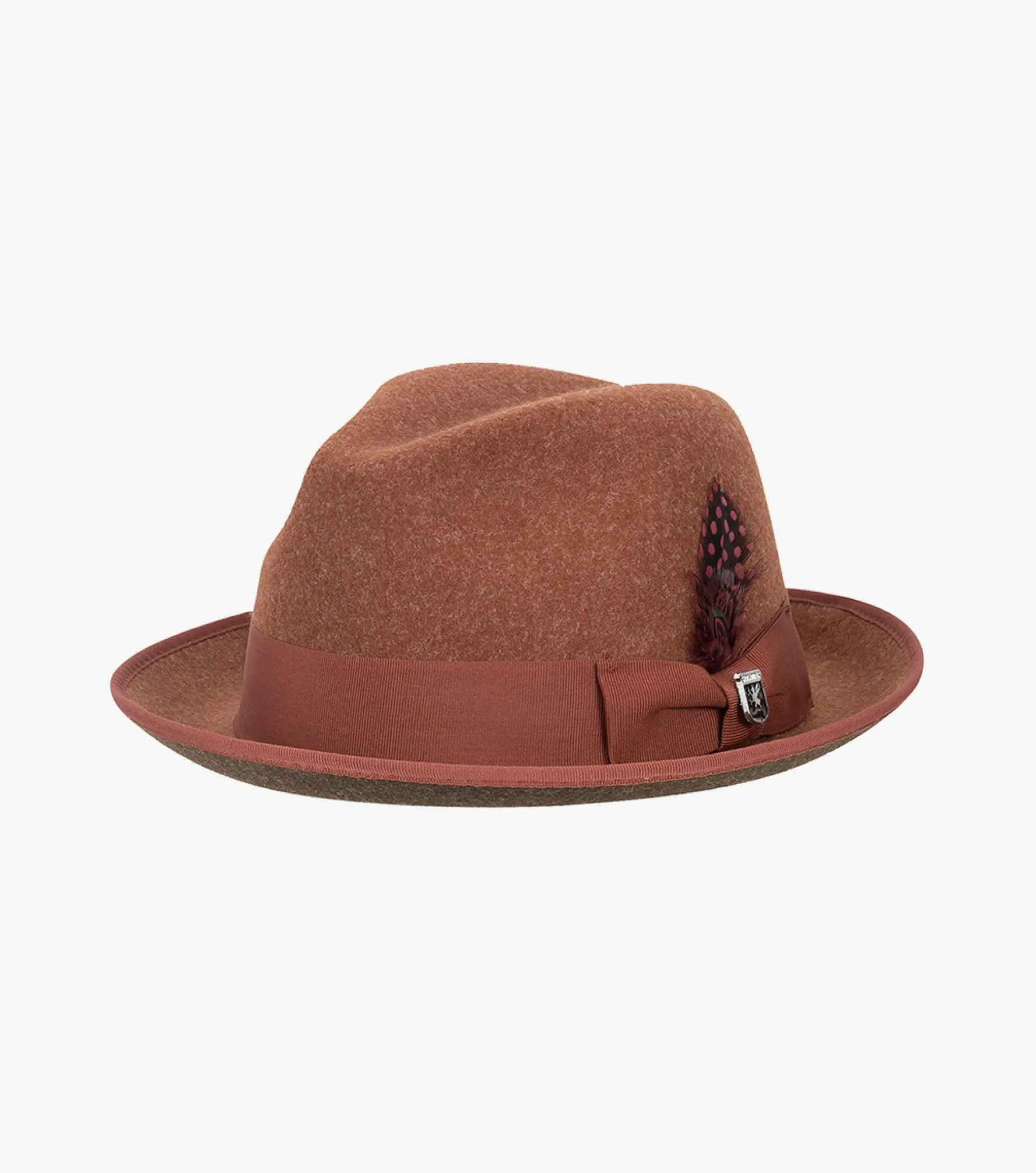Stacy Adams Gt Fedora Provatoknit Pinch Front Hat