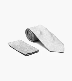 Stacy Adams Henry Tie And Hanky Set