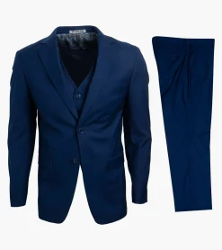 Stacy Adams Hoffman 3 Piece Vested Suit